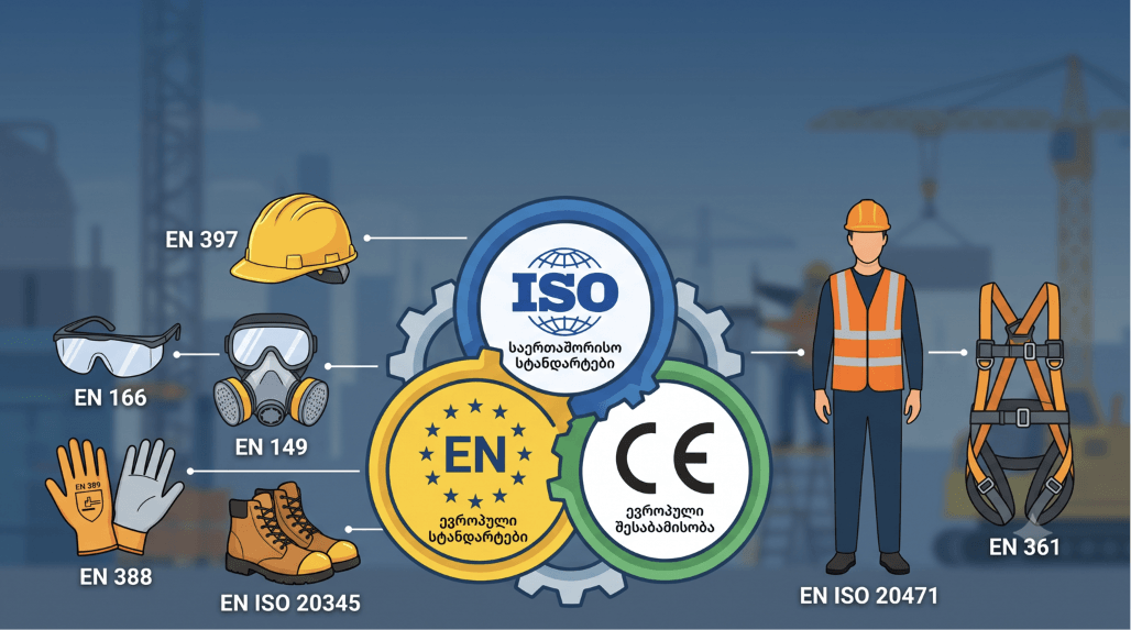 Occupational Safety Standards — What do EN, ISO, and CE markings mean?